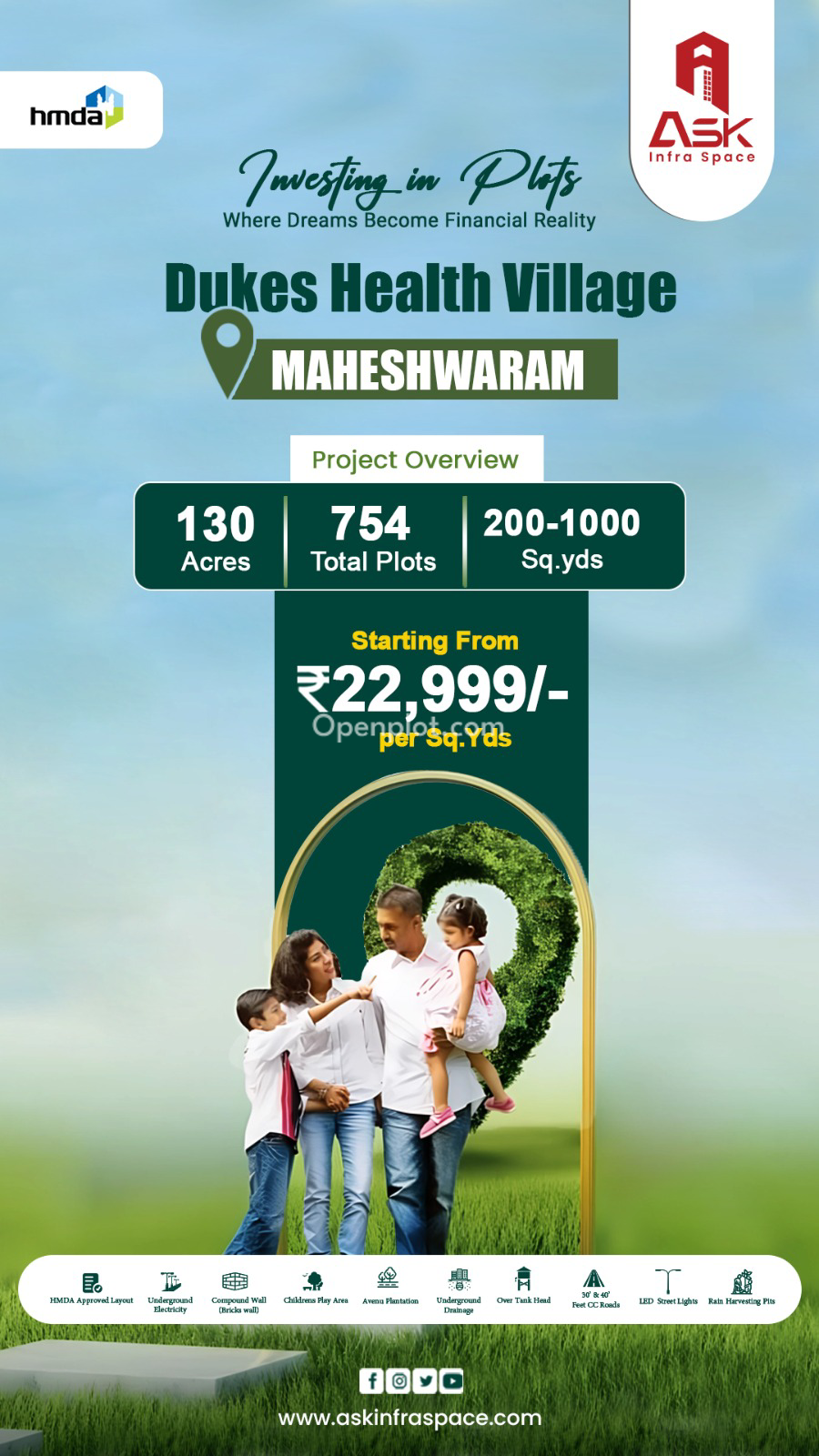Plot for Sale in Tummaloor,Ranga Reddy